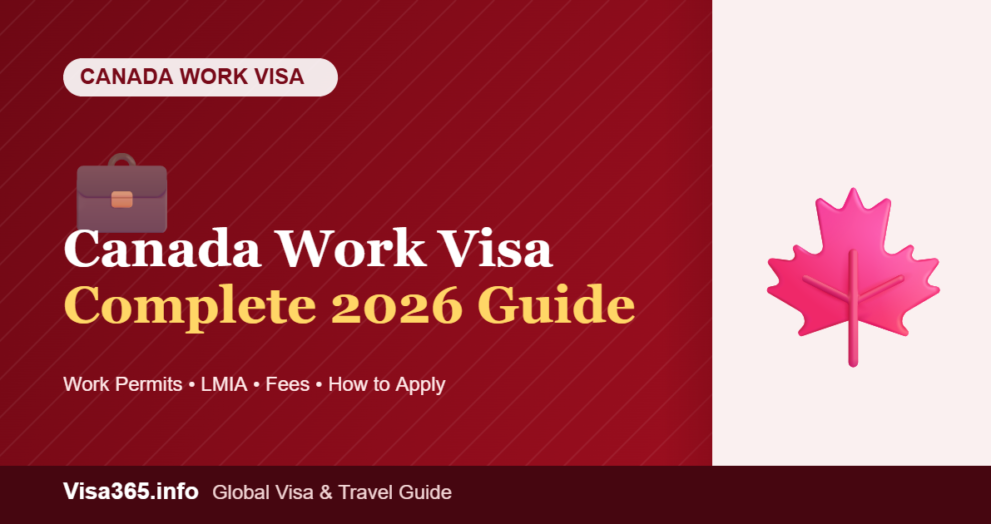 Canada Work Visa 2026 guide feature image
