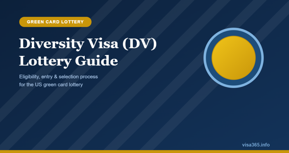 Diversity Visa DV Lottery Guide - visa365.info