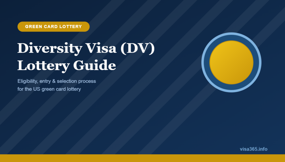 Diversity Visa DV Lottery Guide - visa365.info