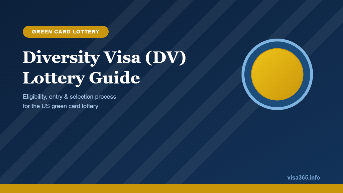 Diversity Visa DV Lottery Guide - visa365.info