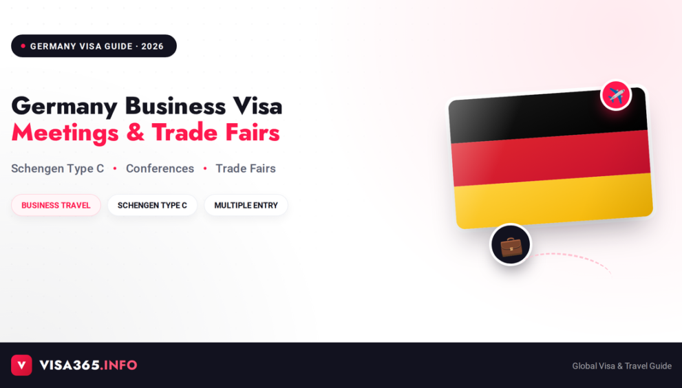 Germany Business Visa 2026 complete guide feature image